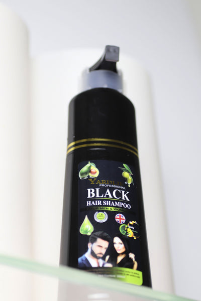 Yardlie Natural Black Hair Color Shampoo UK Based Formula 200ml.