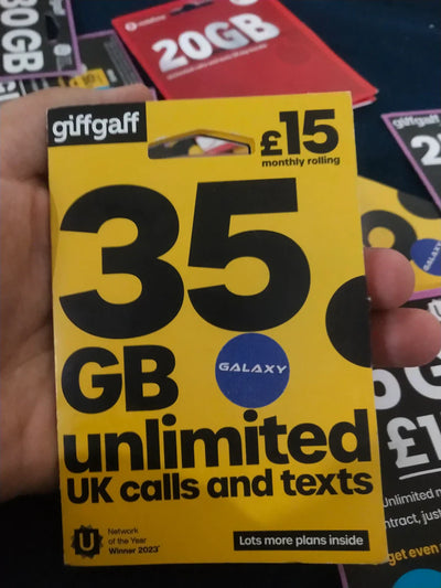 Premium 100% Functional Giffgaff UK SIM for Pakistan | Seamless OTP & Full Signal Coverage