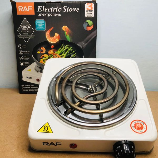 Electric Stove For Cooking, Hot Plate Heat Up In Just 2 Mins, Easy To Clean, (random Color )