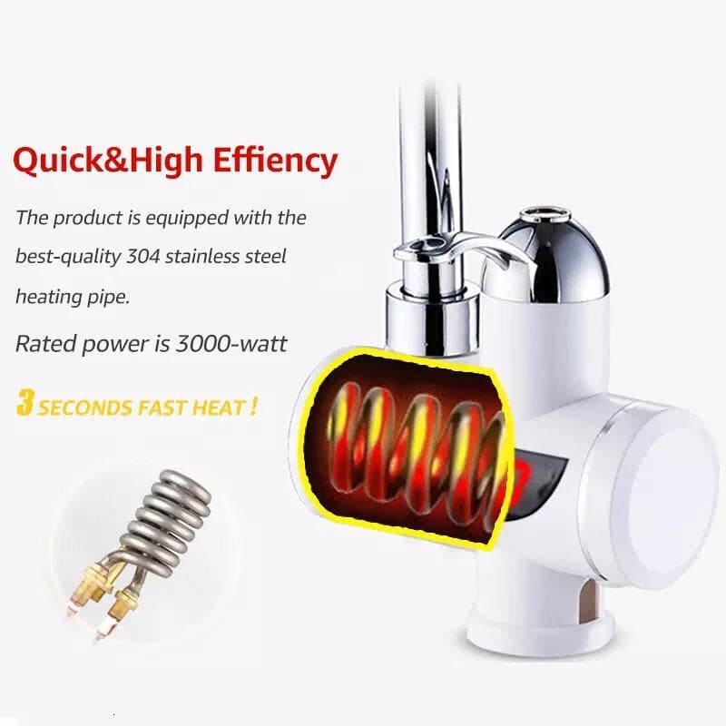 Electric Faucet Tap, Electric Hot & Cold Water Tap, Instant Water Heater