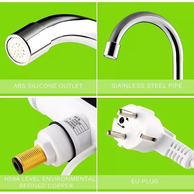 Electric Faucet Tap, Electric Hot & Cold Water Tap, Instant Water Heater